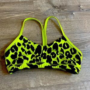 Fleo Neon Leopard Bra